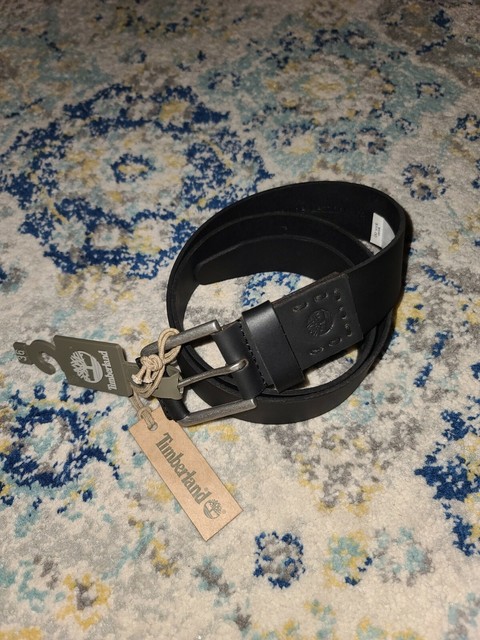 timberland genuine leather belt