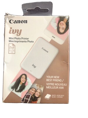 Canon Ivy Mini Mobile Photo Printer - Rose Gold