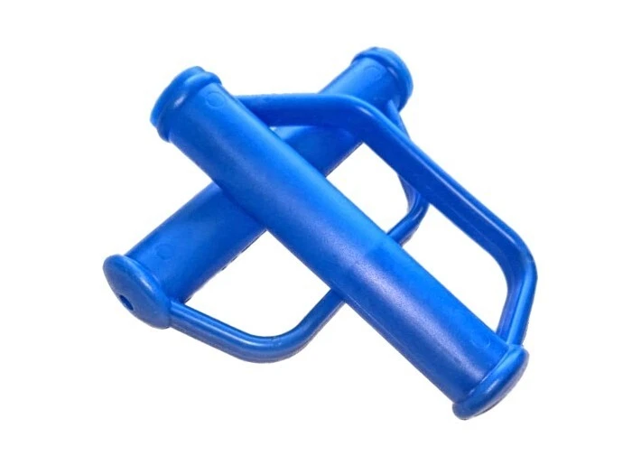 2x Ersatzgriffe Sackkarrengriff Griff Schubkarre Sackkarre Karre - 25 mm BLAU