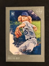 2020 Diamond Kings - DUSTIN MAY **Gray Frame** Dodgers Baseball #73