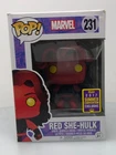 Funko POP! Marvel Red She-Hulk #231 Summer Convention Exclusive NOT MINT