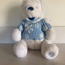 Disney Store Winnie the Pooh Winter Plush Bear