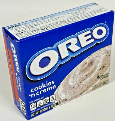 Jell-O Oreo Cookies  N Creme Instant Pudding & Pie Filling Mix