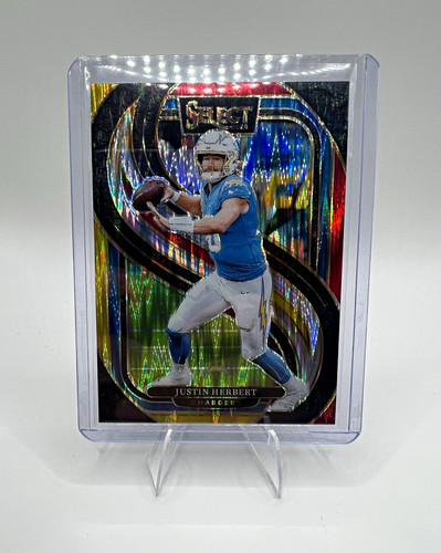 Panini 2024 Select Premier Level Justin Herbert #131 Prizm Chargers