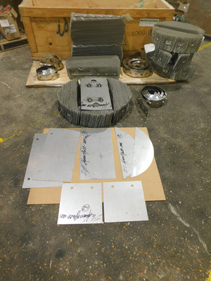 NEW 4 Set Koch Glitsch Structured Packing, 27''  x 6.75'', BX Crimp Type, 316SS