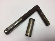 Prewar Bicycle Lucky Seven Style Seat Post & Shim Wooden Wheel Bike