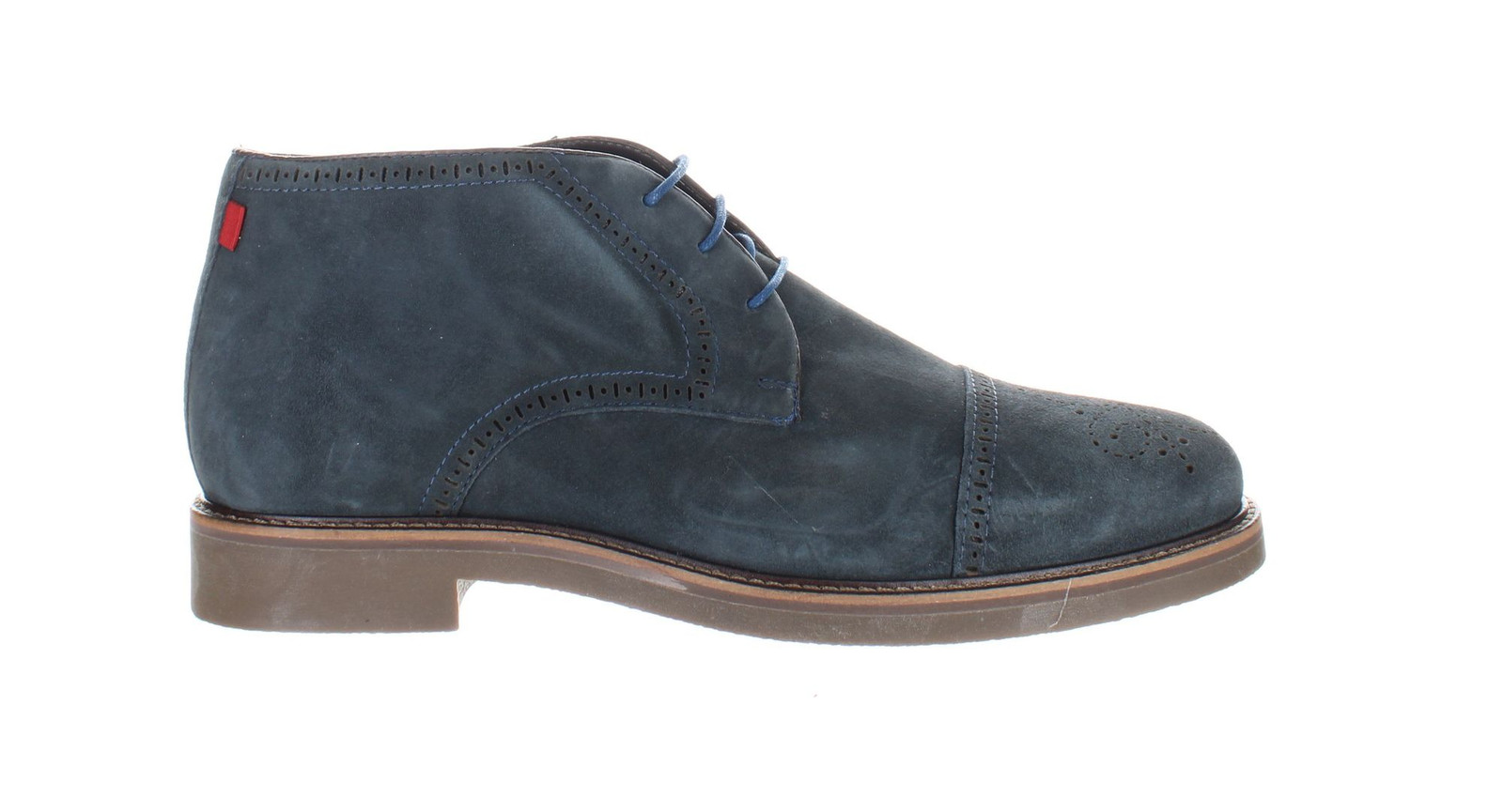 Marc Joseph Mens York Ave Blue Ankle Boots Size 9