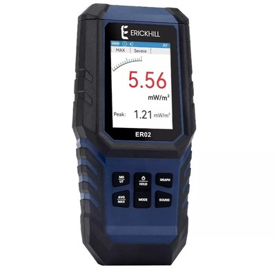 EMF Meter 3-in-1Rechargeable Digital Electromagnetic Field Radiation Detect...
