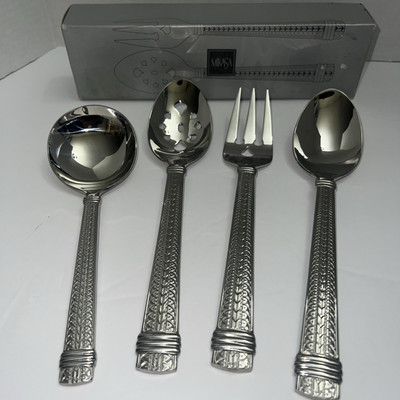 Mikasa Palatial GF 127-592 4 Piece Hostess Set 18/8 Korea