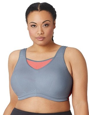NWOt Glamorise 36D Elite Performance Med-Impact Camisole Sports Bra 1067 132298