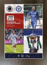 Boreham Wood v Rochdale National League Promotional Final Programme 10 May 2026