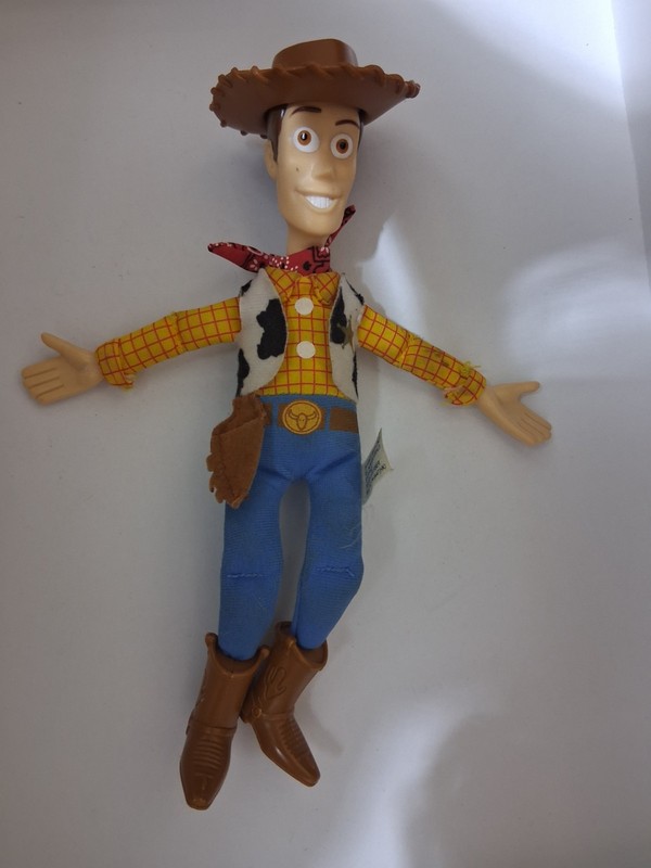 10" Burger King WOODY DOLL from DISNEY PIXAR TOY STORY 1995 Untested