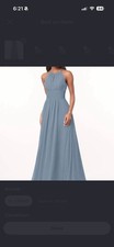Dusty Blue Bridesmaids Dress