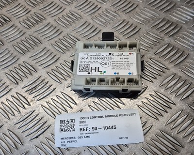 Mercedes Amg G63 2019-2024 Door Control Module Rear Left Side