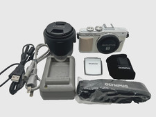 MINT /1436 Shots Olympus Pen Lite E-PL7 Mirrorless Digital Camera 14-42mm Lens