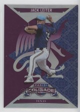 2025 Panini Crusade Crusade Purple /99 Jack Leiter #68 12ew