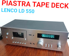 PIASTRA Lenco LD 550 Tape Deck Stereo Hi Fi