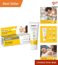 Hypoallergenic Purelan Lanolin Cream - Quick Relief for Breastfeeding Moms