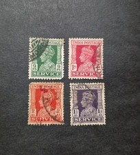 1939-1942 King George Service Stamps, Used