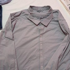 Chef Works Contemporary Collection Grey Formal Shirts 4XL Culinary Cook