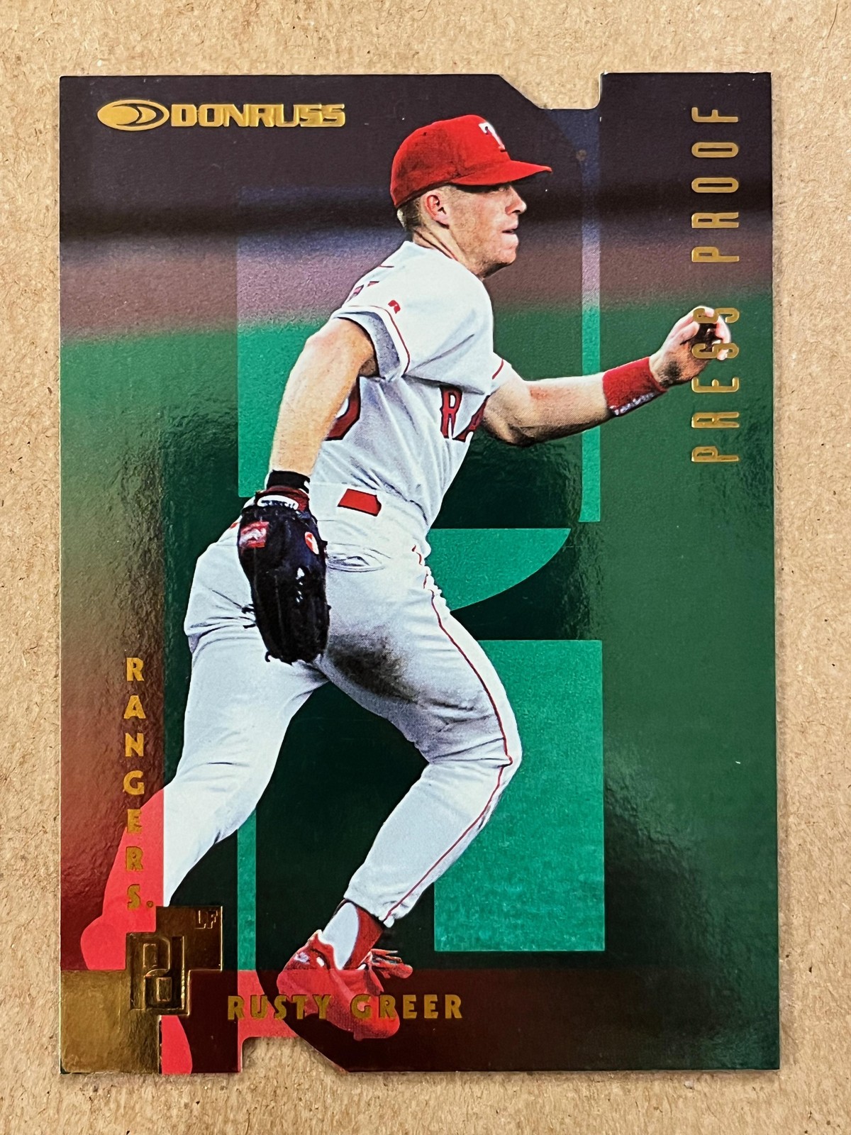 Rusty Greer 1997 Donruss Press Proofs Gold #226