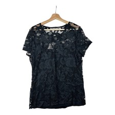 New INC International Concepts Lace Short Sle...
