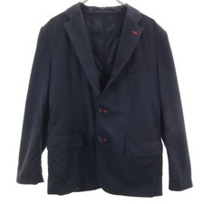 COMME des GARCONS HOMME 2008  made in Japan tailored jacket S Navy Ancon Men's