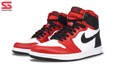 Size 7.5 - Air Jordan 1 Retro OG High Satin Red W for sale online