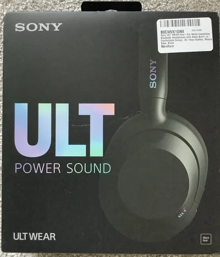 Sony ULT WEAR 900N Wireless Noise Canceling Bluetooth Headphones - Black New