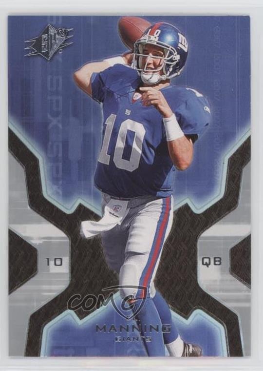 2007 SPx Eli Manning #65 0s55