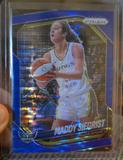 Panini 2023 Prizm WNBA Maddy Siegrist Dallas Wings #50 Serial Numbered 193/199