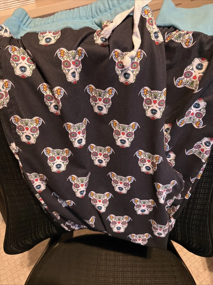 PITTIE CLOTHING COMPANY “SUGAR SKULL” UNISEX PAJAMA PANTS XL - Image 1 of 1