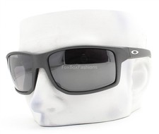 Oakley Gibston XL Sunglasses Matte Steel Prizm Black Polarized OO9470-0262