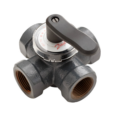 Danfoss HRE 4-Wege Drehregler Rp 3/4'' HRE 4 DN20 PN6 065Z0423 NEU