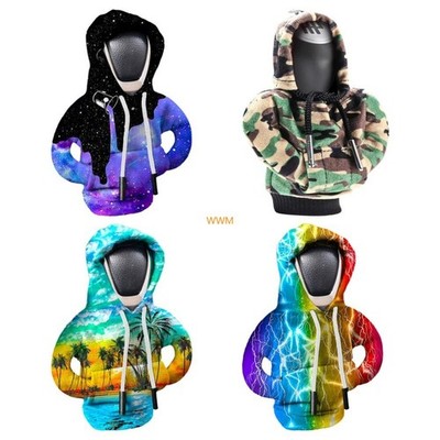Funny Gear Shift Knob Hoodie Cover Sweatshirt Style Car Shift Lever Protector