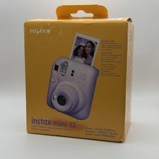 Fujifilm Instax Mini 12 Instant Camera Lilac Purple 16806286 Brand New