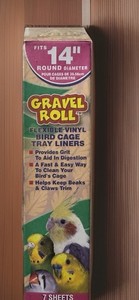 For The Birds Gravel Roll Bird Cage Liners