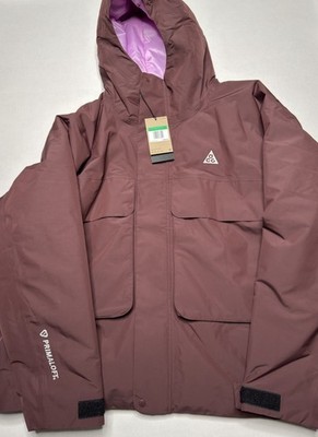 Nike ACG Primaloft Skull Peak Storm-Fit Jacket Burgundy/Pink FV8681-652 SZ XL-T