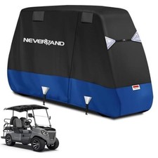 Golf Cart Cover 4 Passenger 600D Heavy Duty Outdoor Waterproof