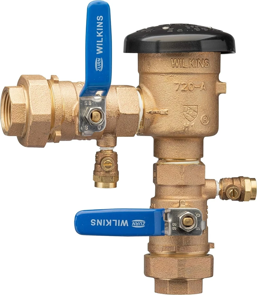 Wilkins 1" 720A Pressure Vacuum Breaker with Ball Valves - Image 3 of 4