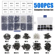 500Pcs Set Laptop Computer Screws Set For HP Dell Lenovo Sony Toshiba SAMSUNG