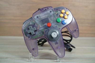 Original Authentic Nintendo 64 Controller - Atomic Purple N64 tight stick