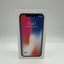 Apple iPhone X Empty Box, 64GB - Replacement Box  stickers