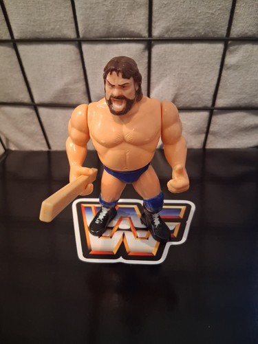 WWF Hasbro Hacksaw Jim Duggan With 2x4 WWE Titan S...