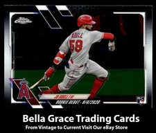 2021 Topps Chrome Update Jo Adell #USC40 Los Angeles Angels