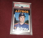 1986 Topps - Nolan Ryan #100 PSA 8 Houston Astros HOF