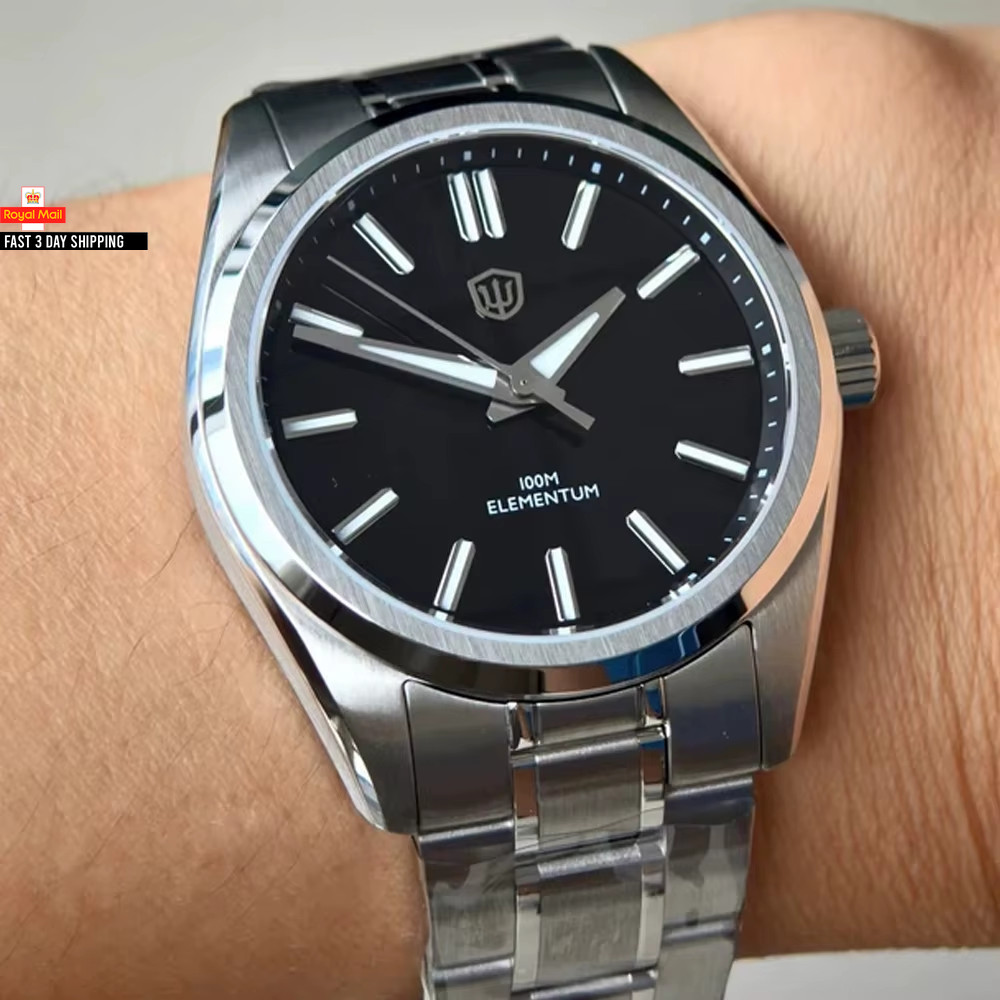 Watchdives WD0003D Natural Stone Elementum Men Watch VH31 Sweep Seconds Movement