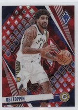 2023-24 Panini Phoenix Red Ice Phoenix Obi Toppin #187 14lm