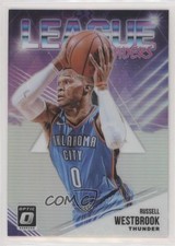 2018-19 Panini Donruss Optic League Leaders Holo Prizm Russell Westbrook #3 p4n