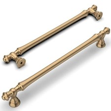 Amerdeco 6 Pack Champagne Bronze Cabinet Pulls 12.5 Inch 320mm Hole Center Cabi